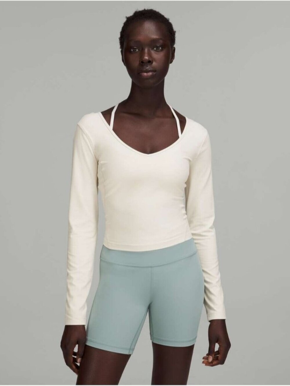 Lululemon Align Long Sleeve Shirt White Opal